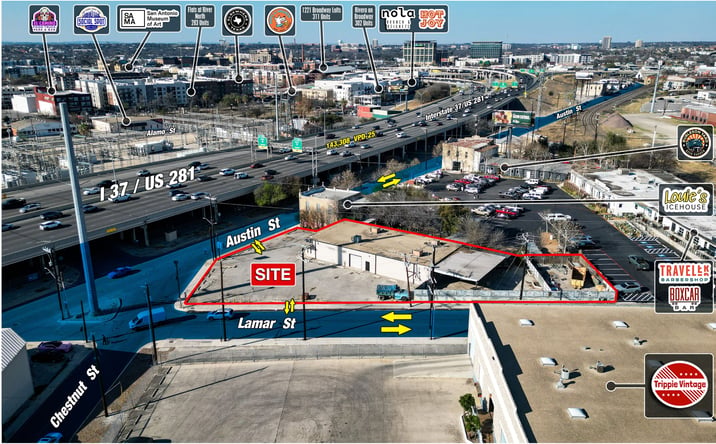 Pictures of Retail property located at 402 Austin Street, San Antonio, TX 78215 for sales - image #1