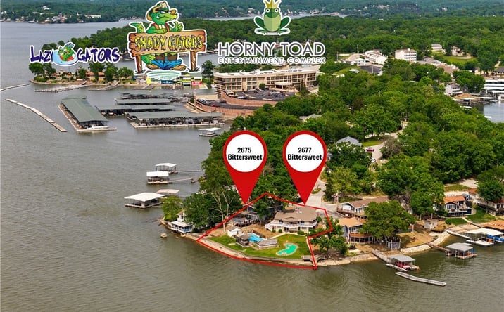 Pictures of Business for Sale, Land, Hospitality property located at 2675 & 2677 Bittersweet Road, Lake Ozark, MO 65049 for sales - image #1