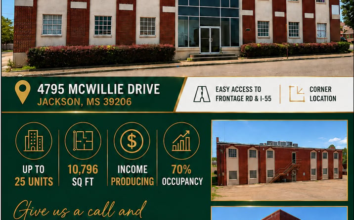 Pictures of Office property located at 4795 McWillie Drive, Jackson, MS 39206 for sales - image #1