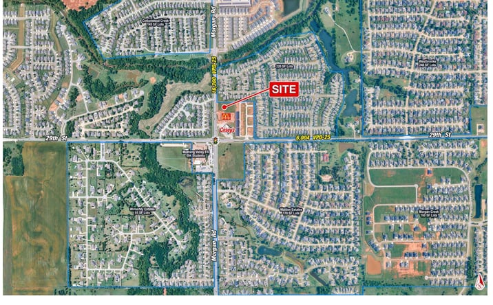 Pictures of Land property located at NE Corner SW 29th Street & Morgan Road, Oklahoma City, OK 73128 for sales - image #1