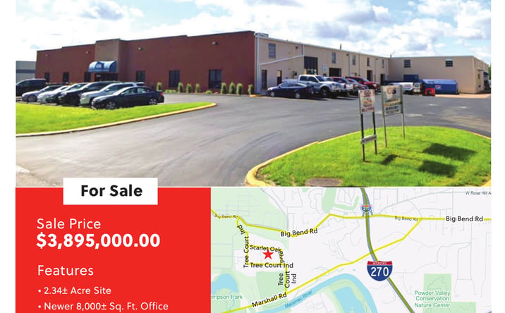 Pictures of Industrial, Office property located at 3555 Scarlet Oak Blvd, St. Louis, MO 63122 for sales - image #1