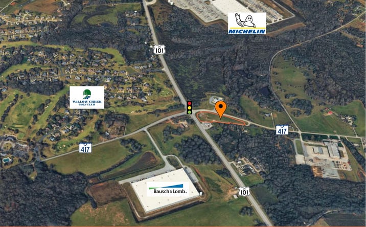 Pictures of Land property located at 3491 South Carolina 417, Woodruff, SC 29388 for sales - image #1