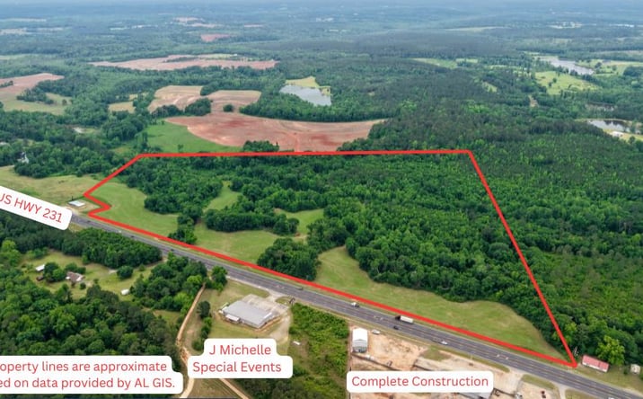 Pictures of Land property located at 000 US Highway 231, Troy, AL 36081 for sales - image #1