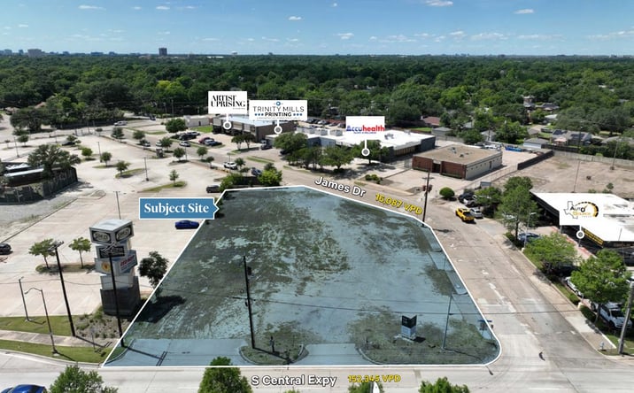Pictures of Land property located at 722 & 724 S Central Expressway, Richardson, TX 75081 for sales - image #1