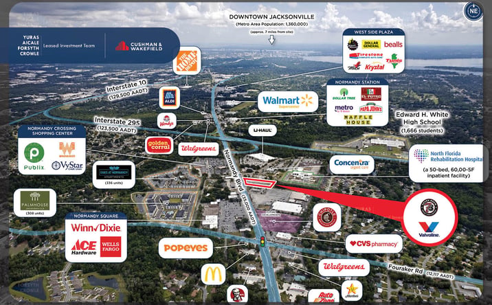 Pictures of Retail property located at 7788 Normandy Blvd, Jacksonville, FL 32221 for sales - image #1