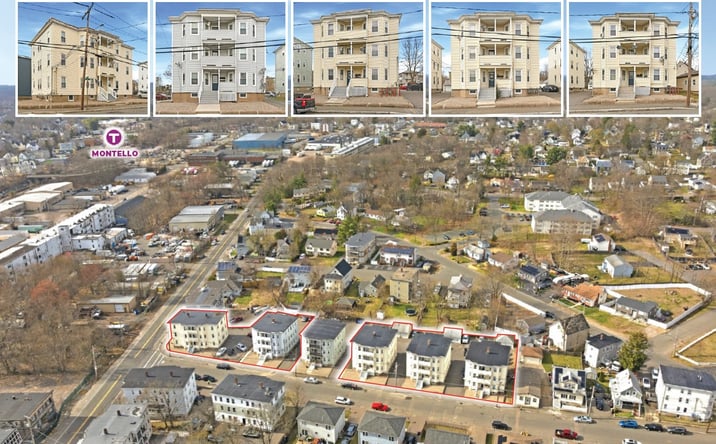 Pictures of Multifamily property located at 4 Bellevue Avenue, Brockton, MA 02302, 10 Bellevue Avenue, Brockton, MA 02302, 20 Bellevue Avenue, Brockton, MA 02302, 26 Bellevue Avenue, Brockton, MA 02302, 30 Bellevue Avenue, Brockton, MA 02302 for sales - image #1