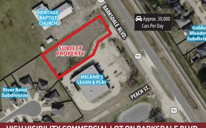 Pictures of Retail, Office, Land property located at 5480 Barksdale Blvd, Bossier City, LA 71112 for sales - image #1
