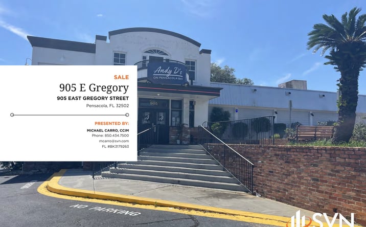 Pictures of Retail property located at 905 East Gregory Street, Pensacola, FL 32502 for sales - image #1