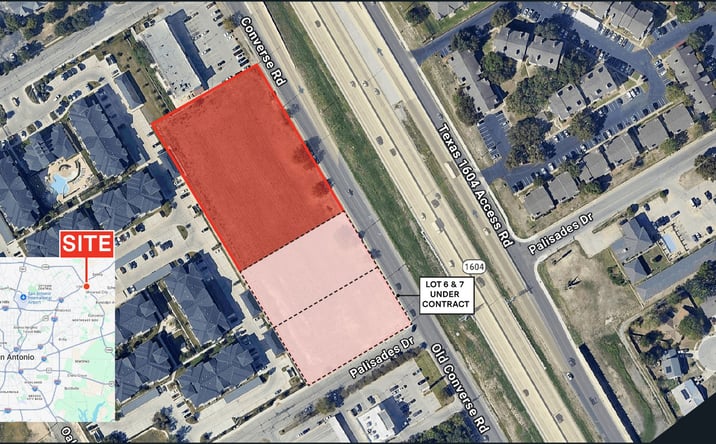 Pictures of Land property located at NWC Loop 1604 & Palisades Drive, Live Oak, TX 78233 for sales - image #1