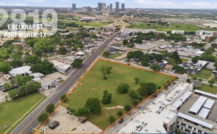 Pictures of Land property located at 2819 E Belknap St, Fort Worth, TX 76111 for sales - image #1