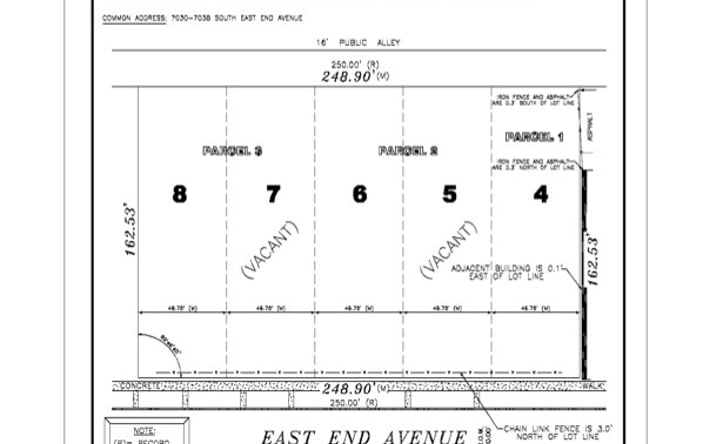 Pictures of Land, Multifamily property located at 7016 S EAST END Avenue, Chicago, IL 60649 for sales - image #1
