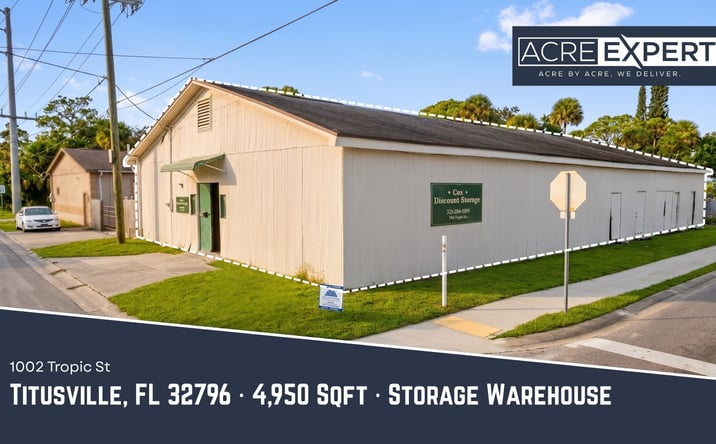 Pictures of Industrial, Self Storage property located at 1002 Tropic Street, Titusville, FL 32796 for sales - image #1