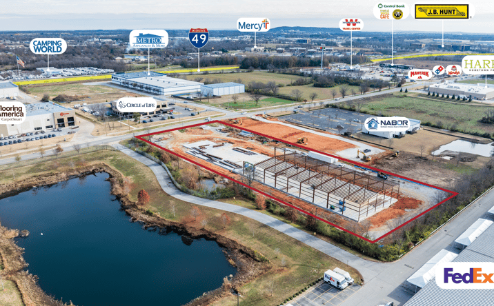 Pictures of Retail, Industrial property located at 322 North Goad Springs Road, Lowell, AR 72745 for sales - image #1