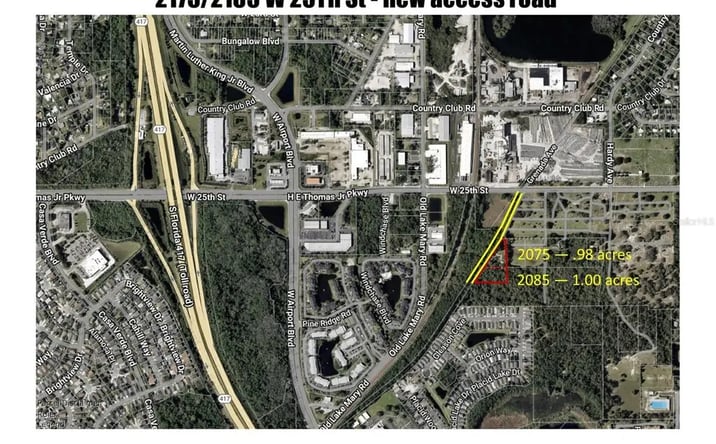 Pictures of Land property located at 2175 W 25th Street, Sanford, FL 32771 for sales - image #1