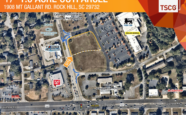 Pictures of Retail, Land property located at 1908 Mt Gallant Rd, Rock Hill, SC 29732 for sales - image #1