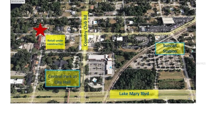 Pictures of Land property located at 160 N 4th Street, Lake Mary, FL 32746 for sales - image #1