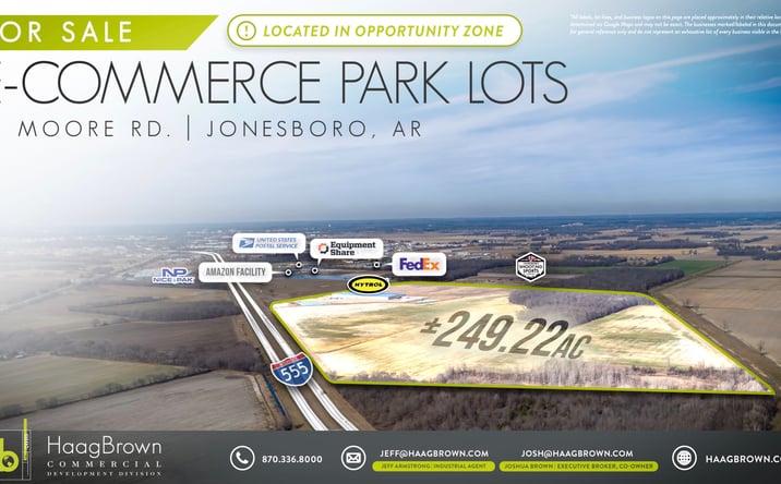 Pictures of Land property located at 3702 Moore Road, Jonesboro, AR 72401 for sales - image #1