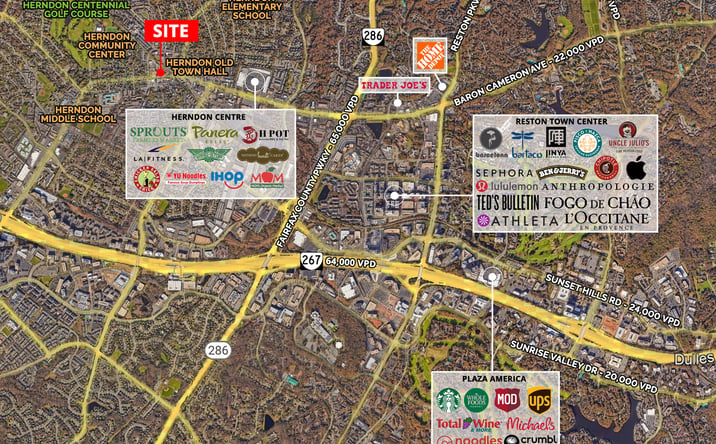 Pictures of Retail property located at 754 Elden Street, Herndon, VA 20170 for sales - image #1