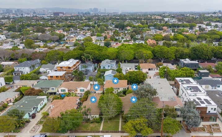 Pictures of Multifamily property located at 2411 20TH ST, SANTA MONICA, CA 90405 for sales - image #1
