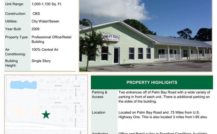 Pictures of Retail, Office property located at 2539 Palm Bay Rd. NE, Palm Bay, FL 32905 for sales - image #1