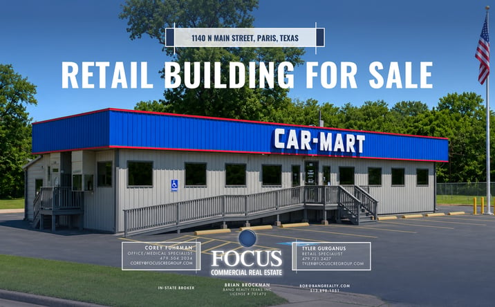 Pictures of Retail property located at 1140 N Main Street, Paris, TX 75460 for sales - image #1