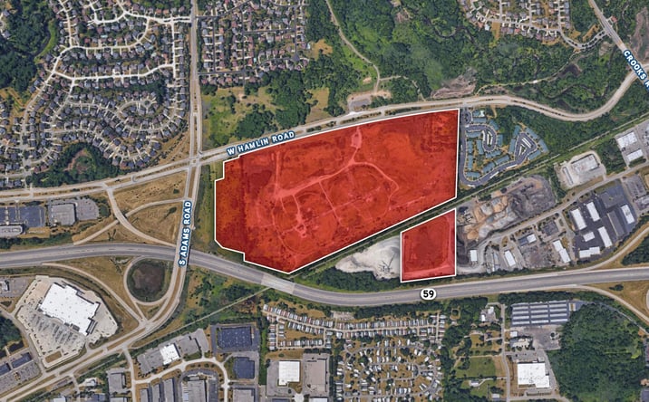 Pictures of Land property located at W. Hamlin Road and S. Adams Road, Rochester Hills, MI 48309 for sales - image #1