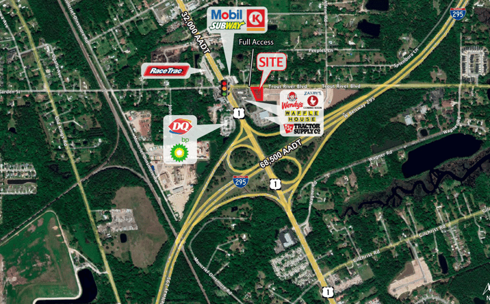 Pictures of Retail, Land property located at Trout River Boulevard, Jacksonville, FL 32219 for sales - image #1