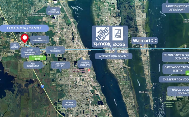 Pictures of Land property located at 3900 Lake Drive, Cocoa, FL 32926 for sales - image #1