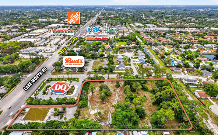 Pictures of Land property located at 4840 Lake Worth Road, Greenacres, FL 33463 for sales - image #1