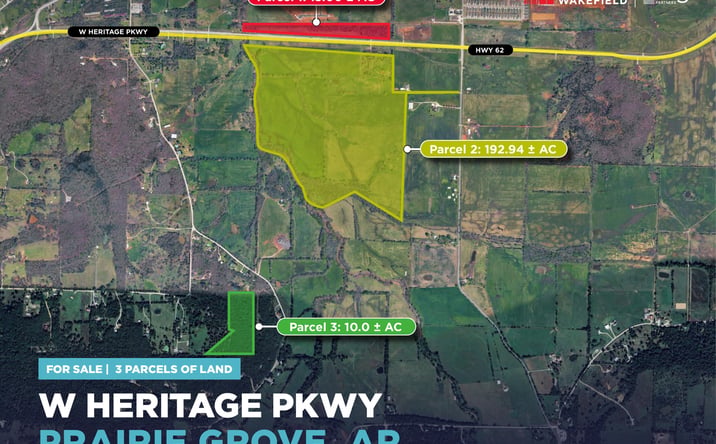 Pictures of Land property located at W Heritage Pkwy, Prairie Grove, AR 72753 for sales - image #1