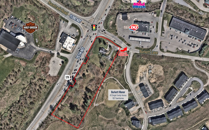 Pictures of Land property located at 1340 WASHINGTON RD, WASHINGTON, PA 15301-9643 for sales - image #1
