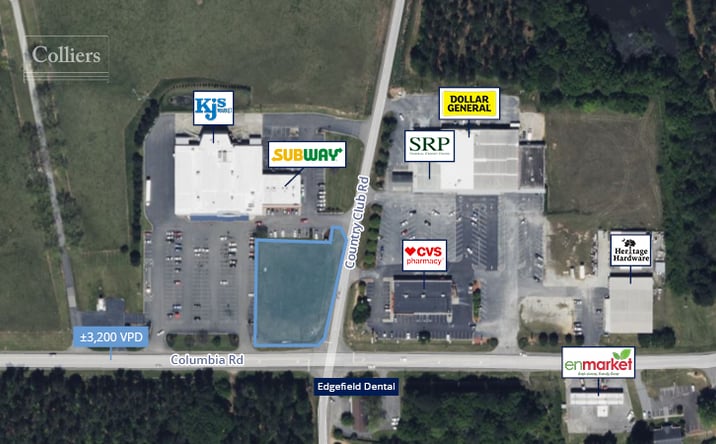 Pictures of Land property located at 150 Carolina Square, Edgefield, SC 29824 for sales - image #1