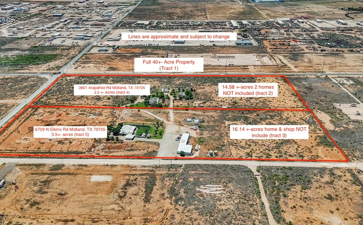 Pictures of Land property located at 6611 ELKINS RD, MIDLAND, TX 79705-9530 for sales - image #1