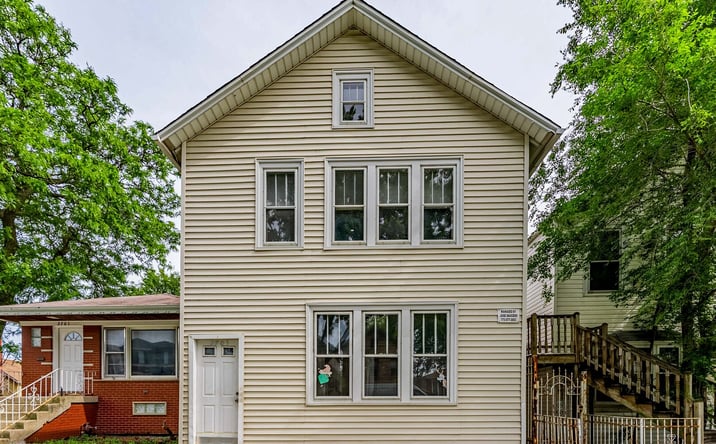 Pictures of Multifamily property located at 2703 S HILLOCK Avenue, Chicago, IL 60608 for sales - image #1
