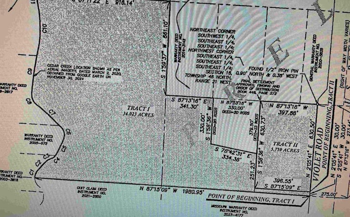Pictures of Land property located at Violet, Sedalia, MO 65301 for sales - image #1