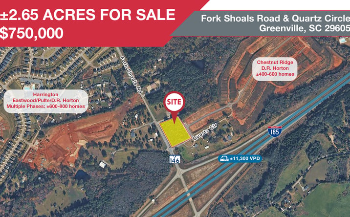 Pictures of Retail, Land property located at FORK SHOALS, MAULDIN, SC 29605 for sales - image #1