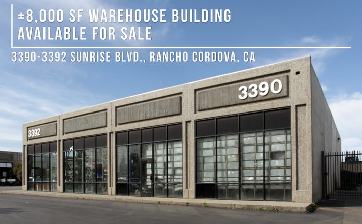 Pictures of Industrial property located at 3390-3392 Sunrise Blvd., Rancho Cordova, CA 95742 for sales - image #1