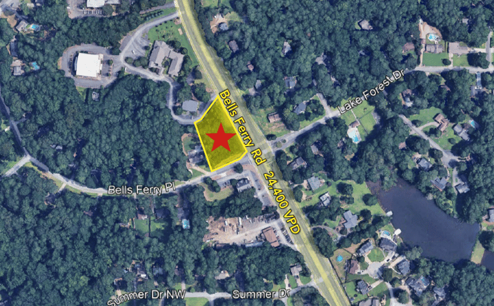 Pictures of Land property located at 5299 Bells Ferry Rd, Acworth, GA 30102 for sales - image #1