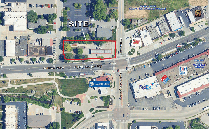Pictures of Retail, Land property located at 5500-5540 Johnson Drive, Mission, KS 66202 for sales - image #1