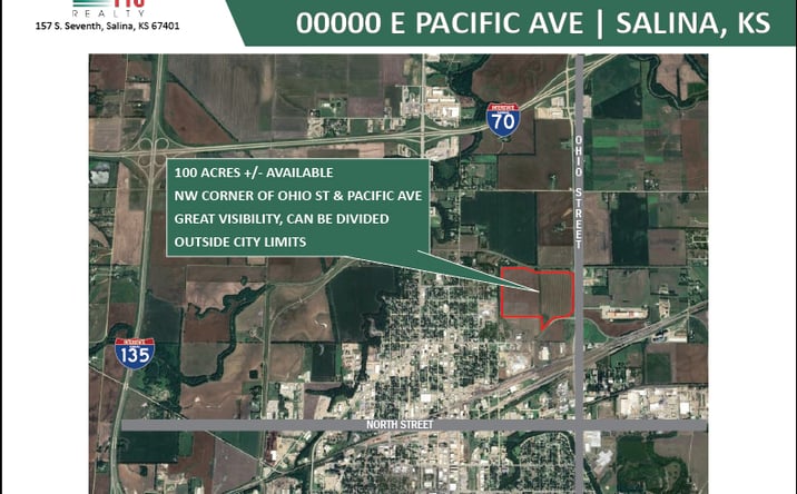 Pictures of Industrial, Land property located at 0 E PACIFIC AVE, SALINA, KS 67401 for sales - image #1