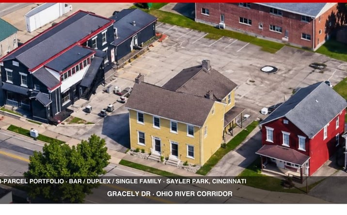 Pictures of Mixed Use, Retail, Multifamily property located at 6344 Gracely Drive, Cincinnati, OH 45233, 6336 Gracely Drive, Cincinnati, OH 45233, 6332 Gracely Drive, Cincinnati, OH 45233 for sales - image #1