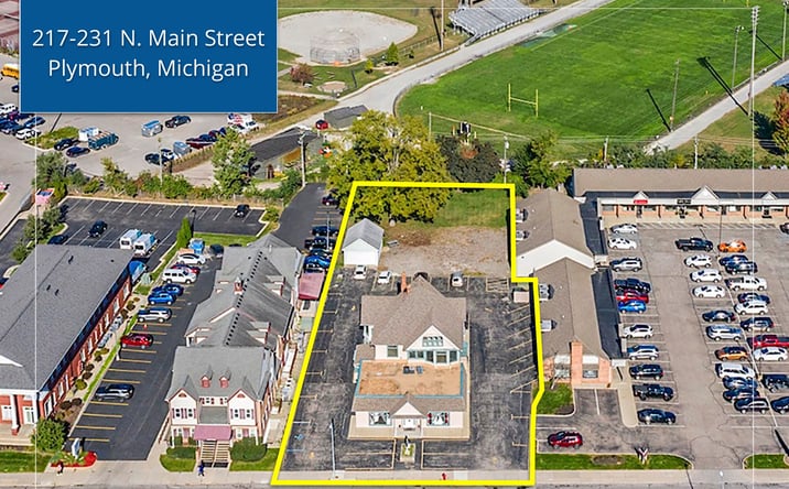 Pictures of Retail, Office, Mixed Use property located at 217 North Main Street, Plymouth, MI 48170 for sales - image #1