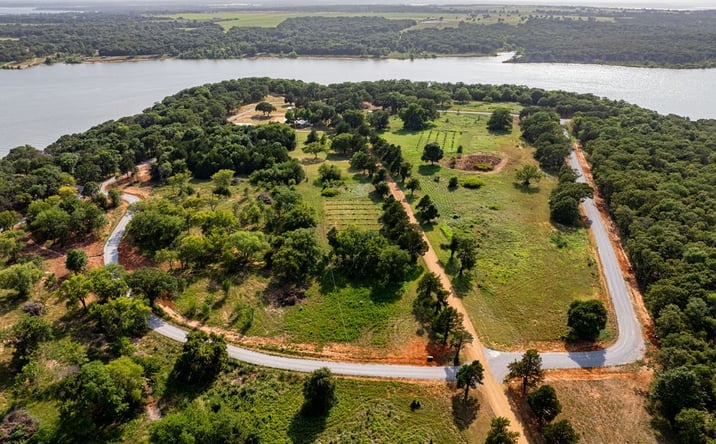 Pictures of Land property located at 41 Waterview Lane, Kingston, OK 73439 for sales - image #1