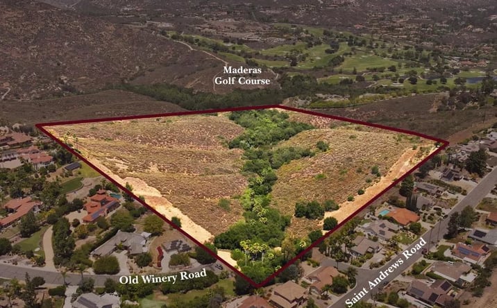 Pictures of Land property located at Old Winery Rd, Poway, CA 92064 for sales - image #1