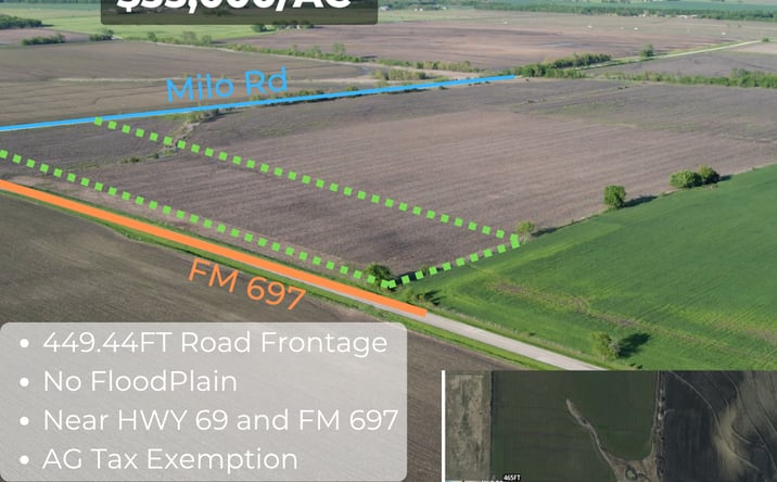 Pictures of Land property located at FM 697, Whitewright, TX 75063 for sales - image #1