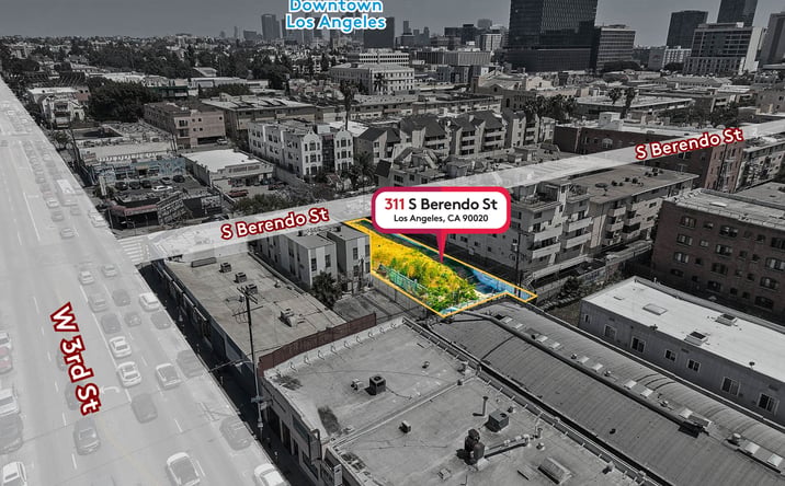 Pictures of Land property located at 311 S Berendo St, Los Angeles, CA 90020 for sales - image #1