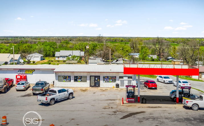 Pictures of Retail property located at 619 Oklahoma 19, Alex, OK 73002 for sales - image #1
