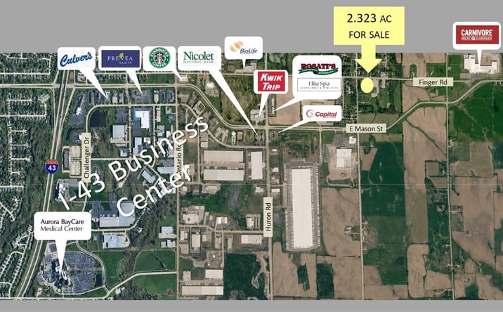 Pictures of Land property located at 3520 Finger Road, Green Bay, WI 54311 for sales - image #1