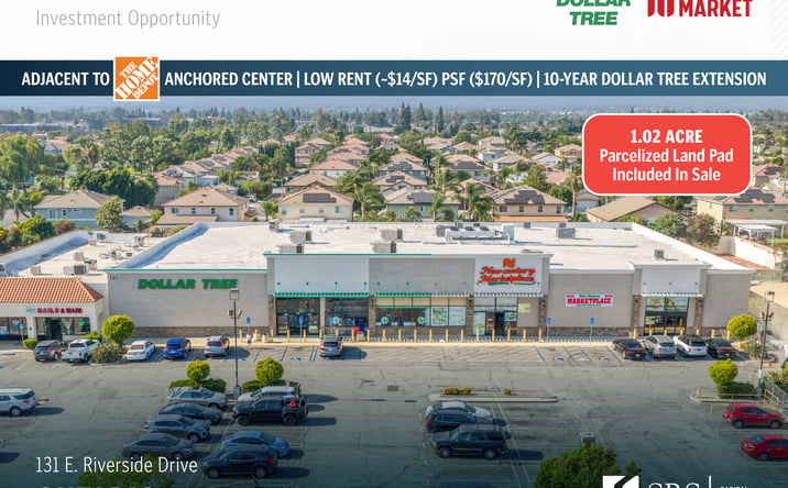 Pictures of Retail property located at 131 E. Riverside Drive, Ontario, CA 91761 for sales - image #1