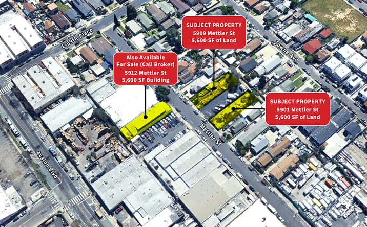 Pictures of Land property located at 5901 Mettler St, Los Angeles, CA 90003, 5909 Mettler St, Los Angeles, CA 90003 for sales - image #1